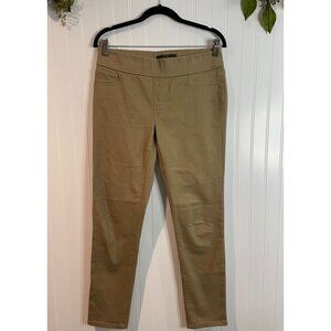 Lauren Ralph Lauren Womens Modern Legging Pants Size 6 Tan Cotton Blend